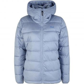 Fila Women's Blue Winter Coat with Pockets - M