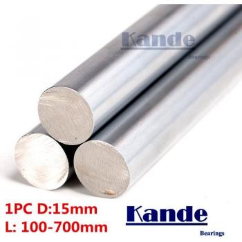 Kande Lager 1 Stück d: 15mm 100-600mm 3D Drucker Welle verchromt CNC Teile