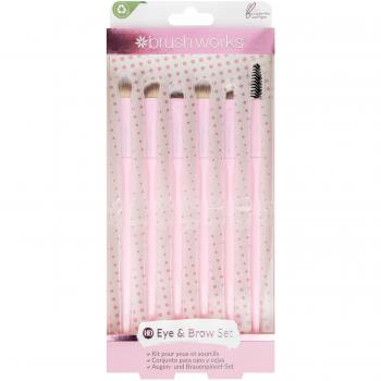 Brushworks HD Ogen en Wenkbrauw Borstelset