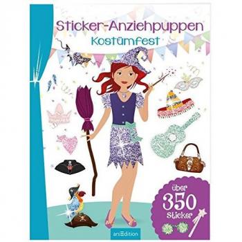 arsEdition Sticker-Anziehpuppen - KostÃ¼mfest