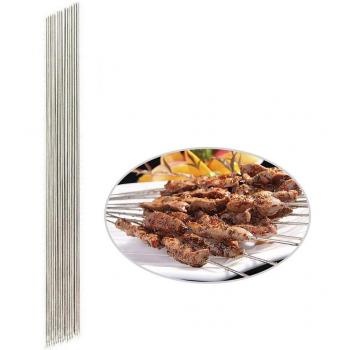 Wiederverwendbare Grillspieße aus Edelstahl
