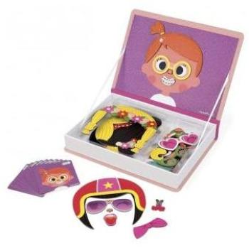 Livre Magnétique Crazy Fille - Puzzle Éducatif