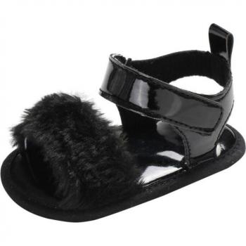 Zapatos ajustados de cuero vegano para bebés niñas (0‑18 meses)