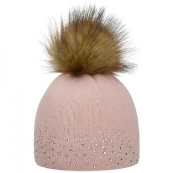 Eisbär Nalin Lux Crystal Hat - Pink - Ladies - One Size