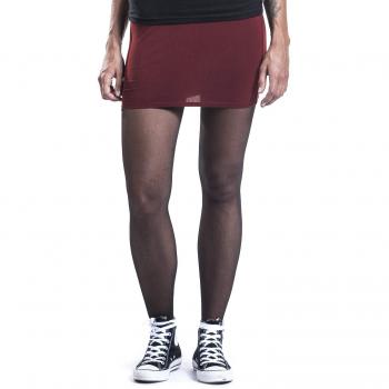 RED by EMP Kort kjol - The Dubbel Liv - XS 5XL - Dam - svart/bordeaux
