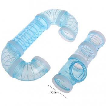 Hamster Speeltunnel Set met 8 Delen voor Eekhoorn en Cavia