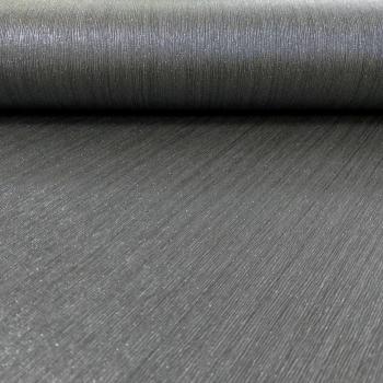 Arthouse Diamond Plain Black Charcoal Glitter Wallpaper - Grey
