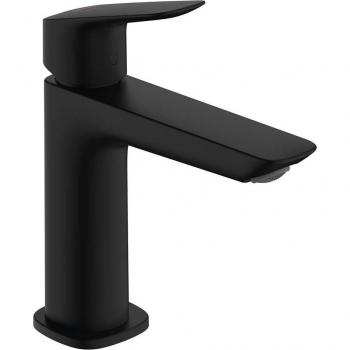 Mitigeur de lavabo Hansgrohe Logis 71254670 avec tirette, garniture de vidange, CoolStart, noir mat