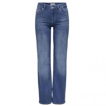 Only Blush Women's Straight Jeans - Medium Blue Denim