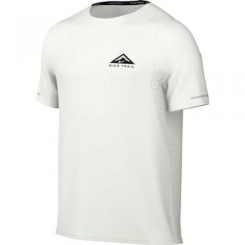 T-shirt Nike Trail Solar Chase Dri-FIT bianca uomo