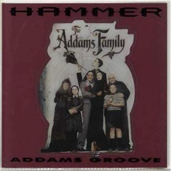 MC Hammer Addams Groove 1991 UK shaped picture disc CLPD642