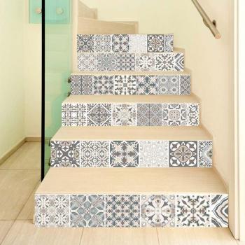 Pegatina de Suelo Mandala Floral