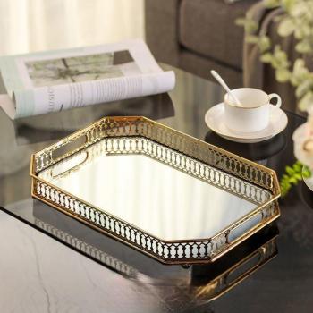 Mirror Glass Tea Tray