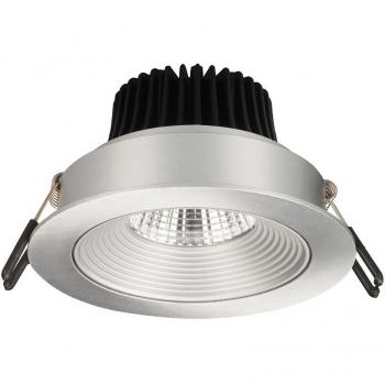 AVA HRS LED Einbau-Punktlicht 9 W dimmbar 827/30° Aluminium Gehäuse – Klasse A