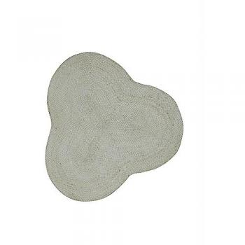 Carpetfine Teppich Alia Juteteppich, wolkenförmig