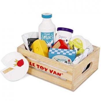 Le Toy Van Pretend Milk and Cheese Role Play Food Shopping