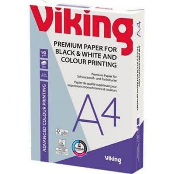 Viking Premium A4 Papier Weiß 90 g/m² glatt 500 Blatt