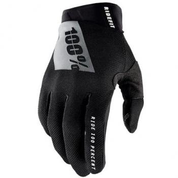 Crosshandschuhe 100% Ridefit Schwarz