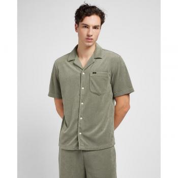 Lee - Camisa de hombre manga corta en color verde