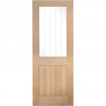 LPD Oak Belize 1 Lite Glazed Door