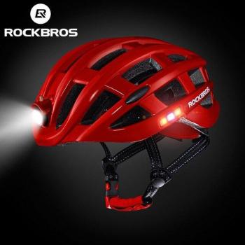 ROCKBROS LED Light Bicycle Helmet for Cycling