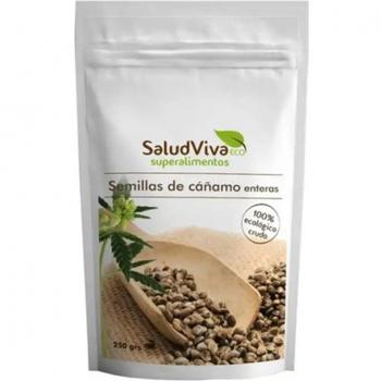 Salud Viva - Semilla de Cañamo Entera 250g Eco - Rica en Nutrientes