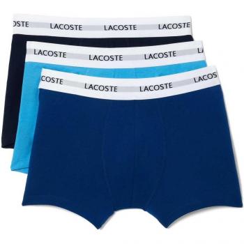 Boxer Lacoste Court Blu Nero (3 Unità) – XL