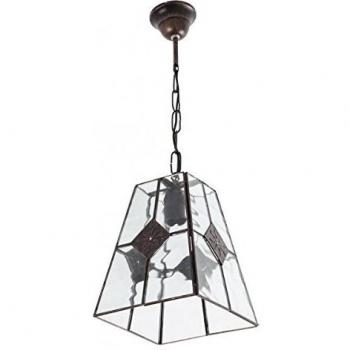 Fabrilamp - Lámpara Colgante Écija Oro 1xe27 Regx20x20 Cm