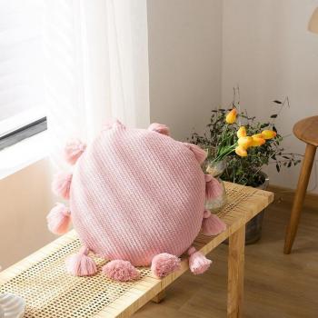 Cuddly Tassel Bliss Seat Pillow