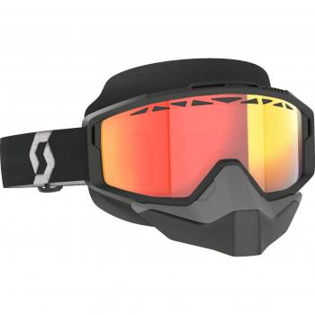 Scott Motoslitta Split OTG Light Sensitive Nero Bianco Rosso Chrome