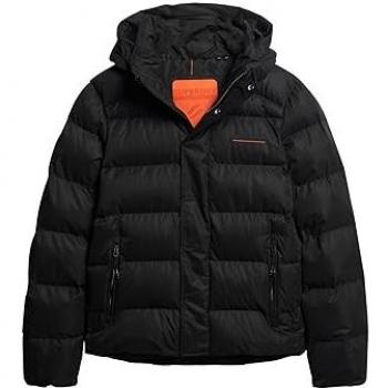 Giacca Trapuntata Superdry Sport XL Nero Microfibre