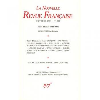 LA N.R.F. 501 (OCTOBRE 1994)