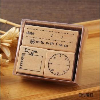 DIY Wooden Rubber Stamp for Scrapbooking