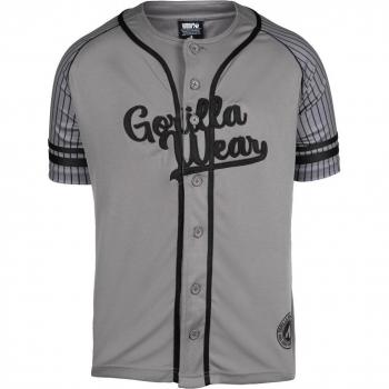 Maillot de baseball Gorilla Wear 82 Gris S
