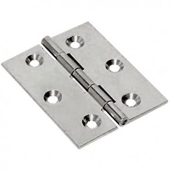 Cerniera de Metal Nichelado 50x40 – Pack 24 piezas