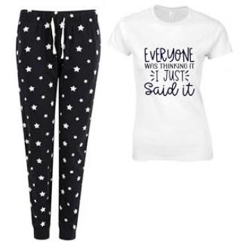 Blue Horizon Pajama Duo
