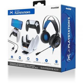 DreamGEAR Gaming-Zubehörset - Schwarz - Sony PlayStation 5