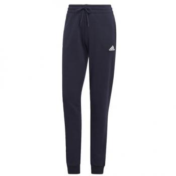 Pantaloni adidas Essentials Linear French Terry Cuffed blu navy donna - XXS