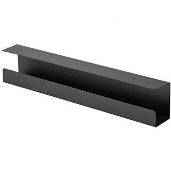 Canal de Cables Value, Montaje Bajo la Mesa, Negro (17.99.1315)