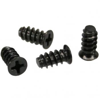 Tornillos Inline SLUE 5x10 – 50 unidades, color negro