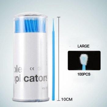 200pcs Disposable Cotton Swabs for Eyelash Extensions