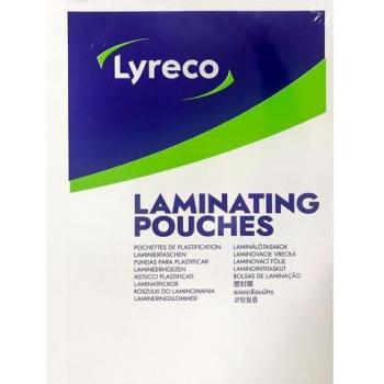Klar Laminat LYRECO A3 125mic 100/fp