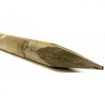 Palo di legno trattato Ø6 cm, lunghezza 200 cm, punta spessa
