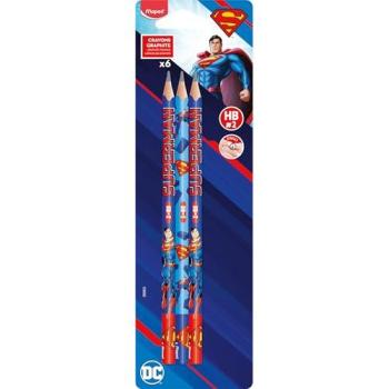 Maped Bleistift Superman, HB, 6 Stück