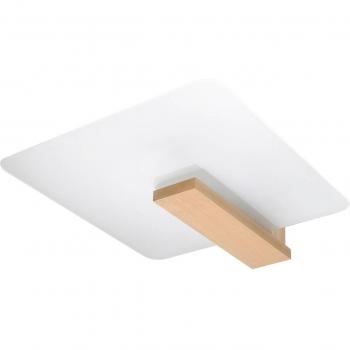 Envostar Peach Puff Light with Glass and Wood