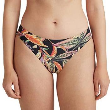 Slip Bikini O'NEILL Maoi Black Tropical Flower 42