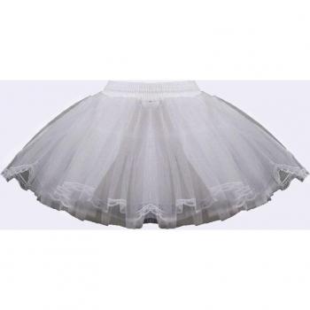 Short White Tulle Petticoat