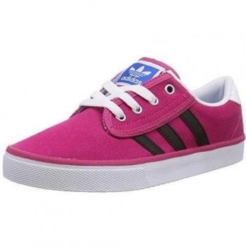 Adidas Originals Kiel - Zapatillas infantiles, Rojo (bold pink/core black/ftwr white), 40