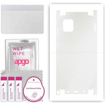 Apgo 100% Full Wrap Schutzfolie für Samsung Galaxy Note 10 Lite – matt transparent Vinyl