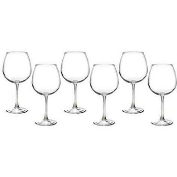 Lote de 6 Copas de Cristal Paşabahçe 75 cl
